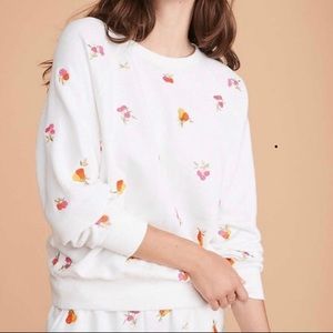 NWT Lou & Grey Fruit Salad Sweatshirt
